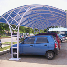 Polycarbonate Car Parking Sheds